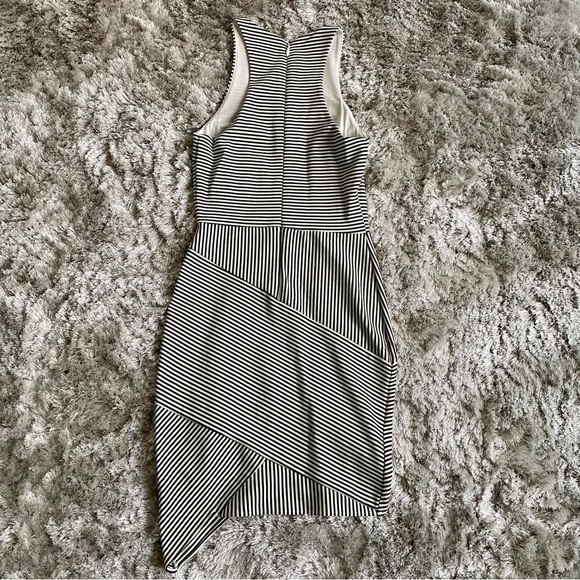 Bebe NWOT Black & White Racerback Dress Size XS - Picture 8 of 8
